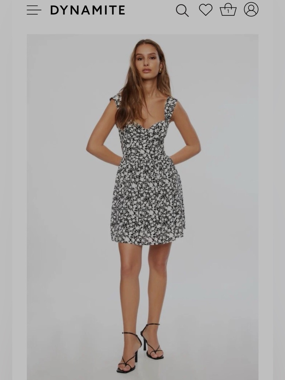 Dynamite Floral Jasmine Dress